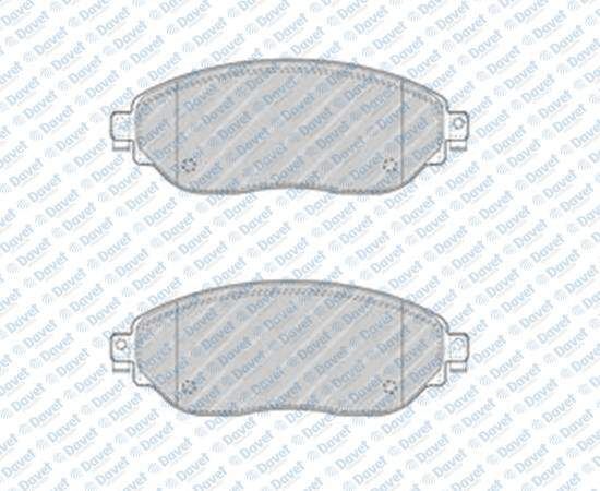 VALEO 670485 On Fren Balatasi Talento 1.6d 16- Nissan Nv300 1.6d 16- Opel Vivaro 1.6d 14- Renault Trafic 1.6d 14-